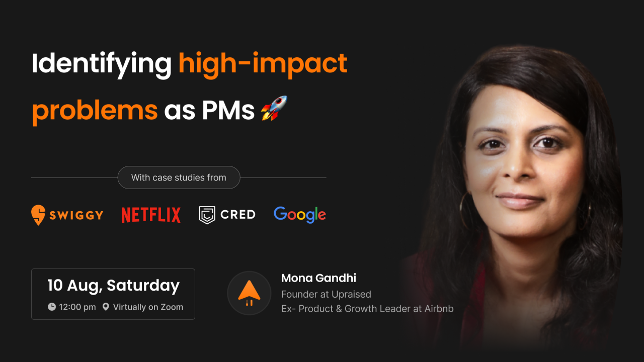 Identifying high-impact problems as PMs