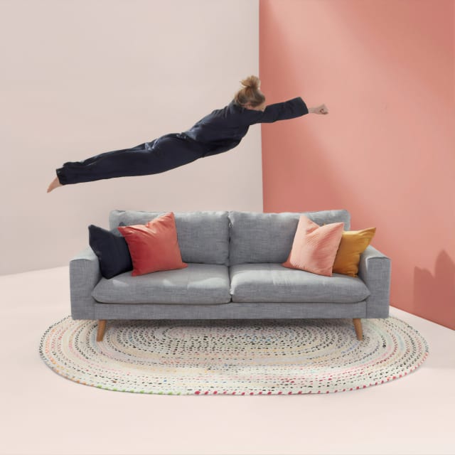 Jumping on the couch