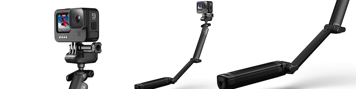 Supporto GoPro Snodabile 3-Way 2.0 - Sabatini Fotografia