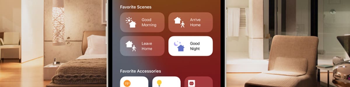 The Apple Homekit smart home system