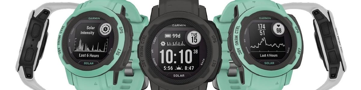 Garmin Instinct 2 Solar Edition Smartwatch in Mist Gray