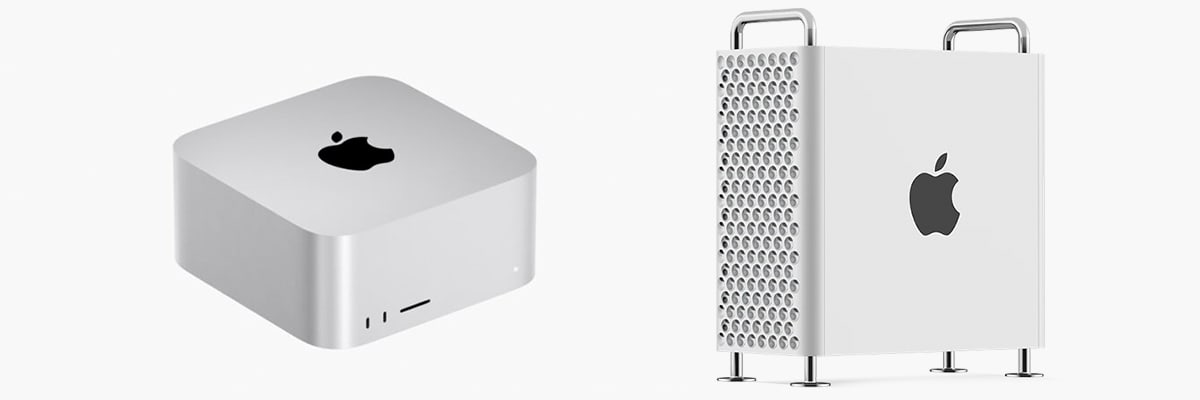 Compared: Mac Studio versus Mac Pro