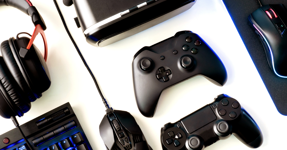 Video game accessories outlet