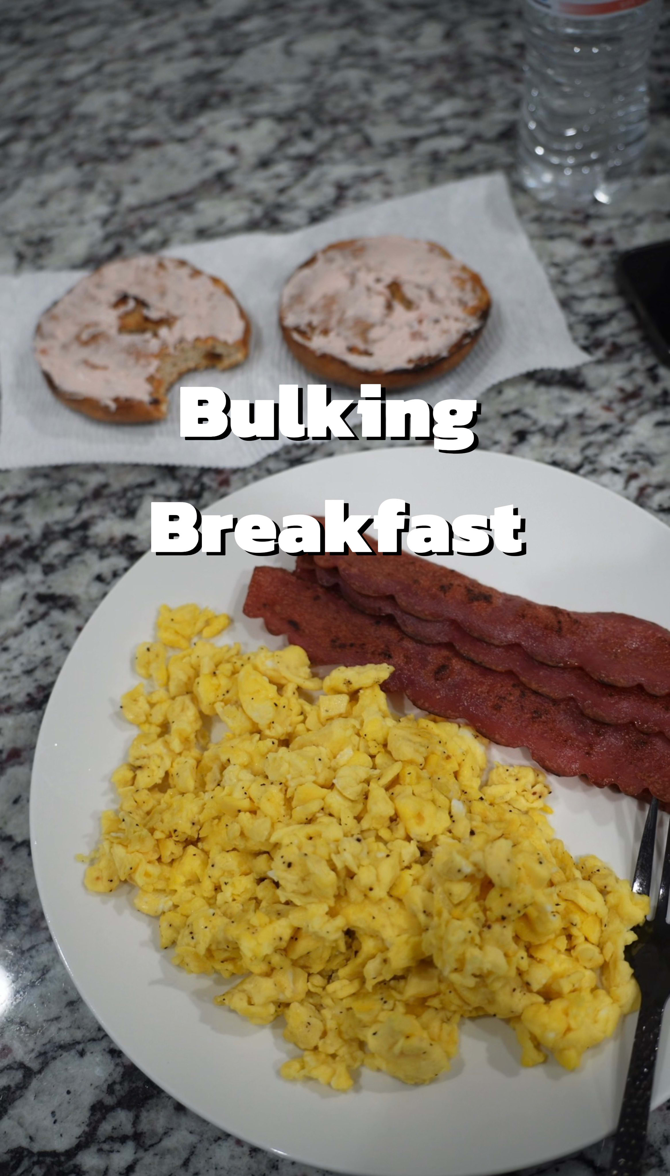 Bulking breakfast | Upspace Activity