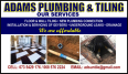 Adams Plumbing And Tiling