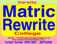 Varsity Matric Rewrite College