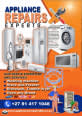 Appliances Repairs WASHING MACHINE REPAIRS