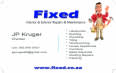 Fixed Property Maintenance Services