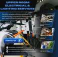 UPPER ROOM ELECTRICAL AND LIGHTING