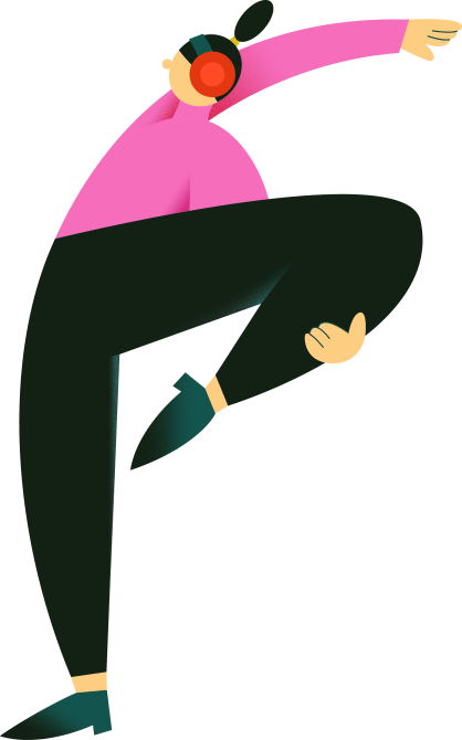 Stretching Person