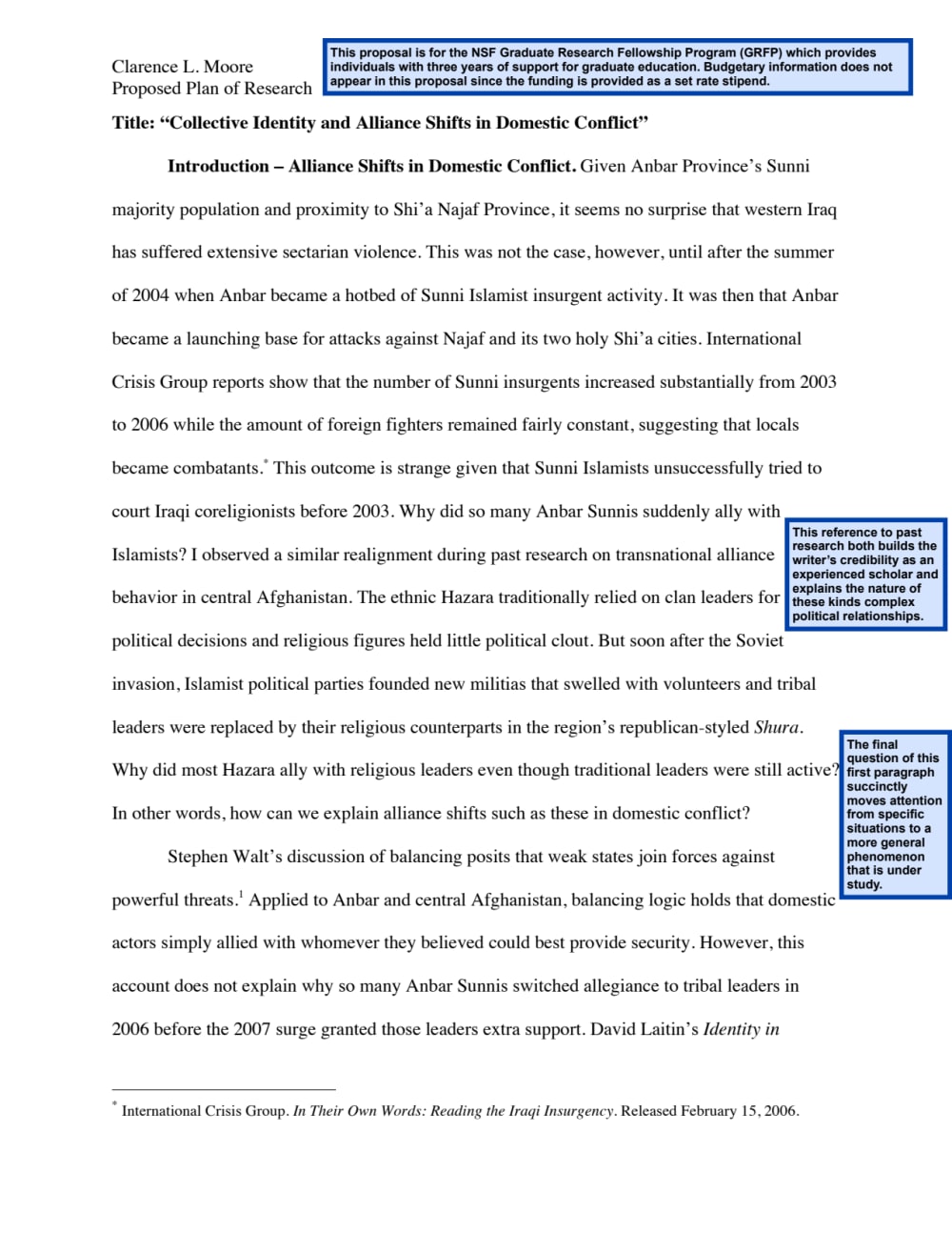 Research and write a killer grant proposal as a grant proposal 