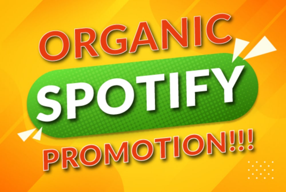 Do organic spotify album promotion, spotify music promotion by