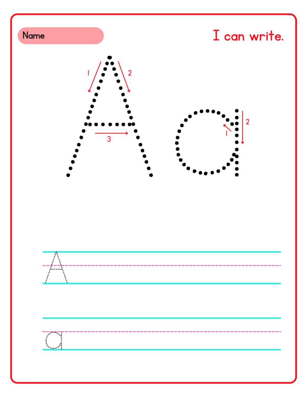 Alphabet Letters Tracing: Letter Tracing Book For Preschoolers