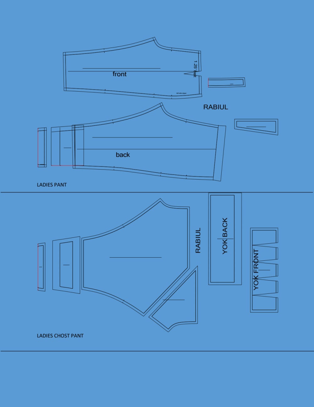 Chino Pants Pattern 27