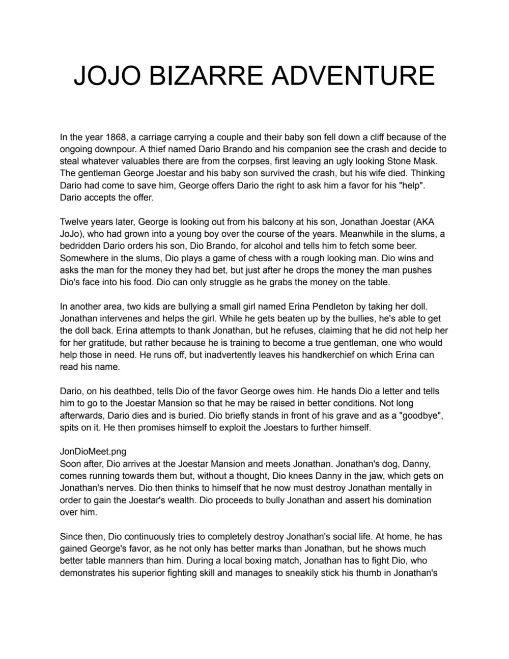 Your Bizarre Adventure SCRIPT V4