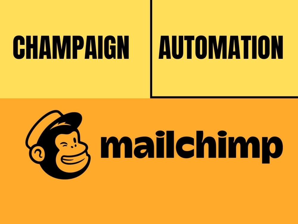 Email template and mailChimp campaign by MailChimp Upwork