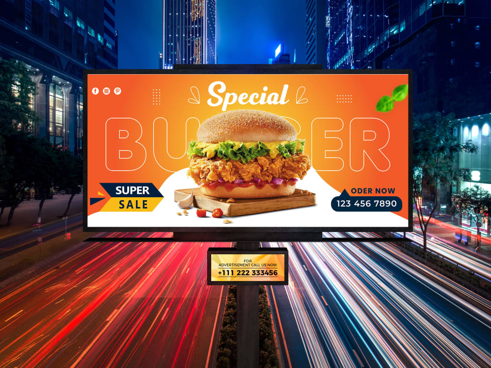 Design outdoor billboards, vinyl banners, and street signs Upwork