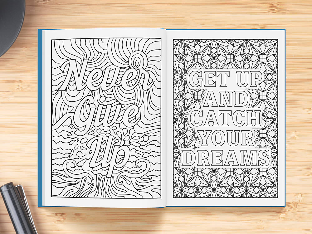 She Believed She Could So She Did Adult Coloring Book with Inspirational  Quotes - Cute Notebooks + Journals