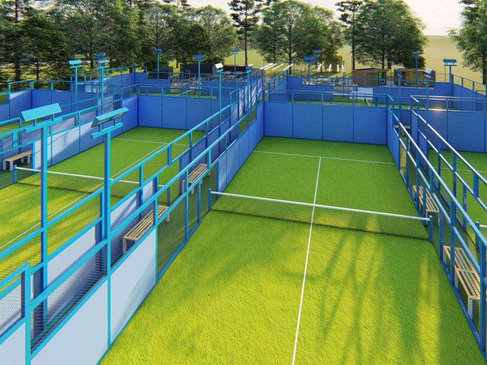 3d rendering of stadiums, sports field complexes and facilities design