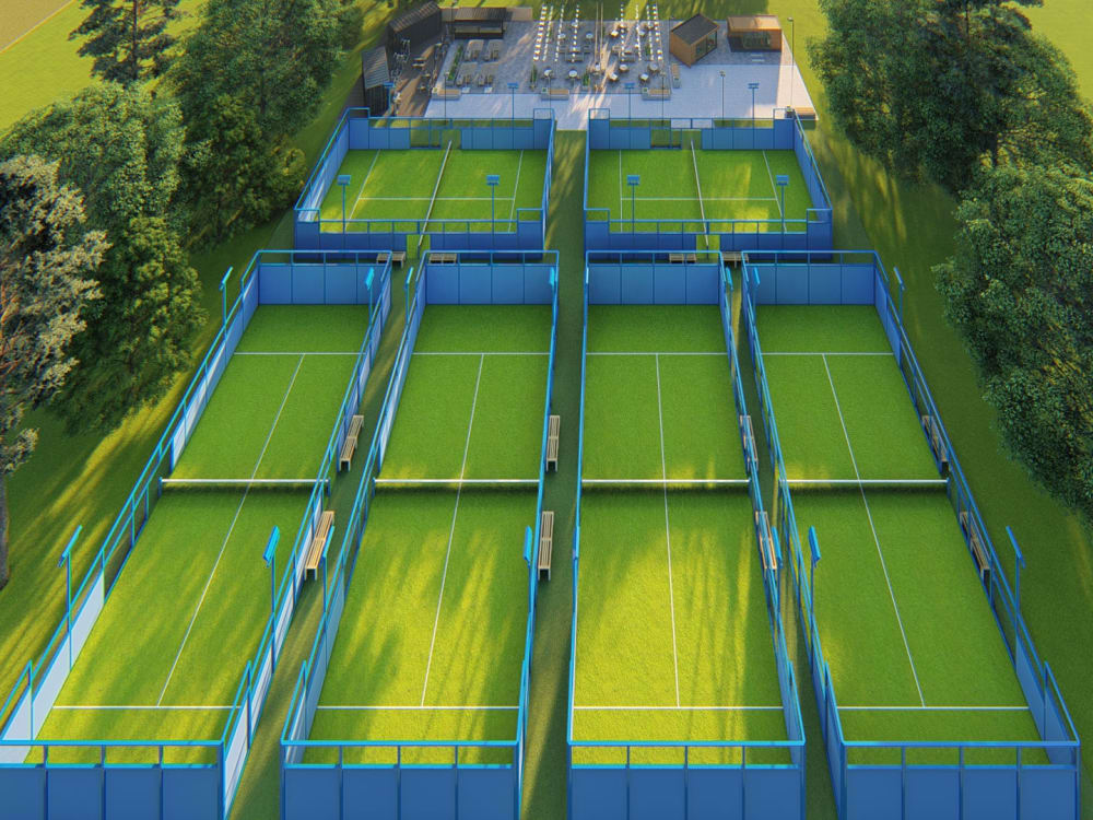 3d rendering of stadiums, sports field complexes and facilities design