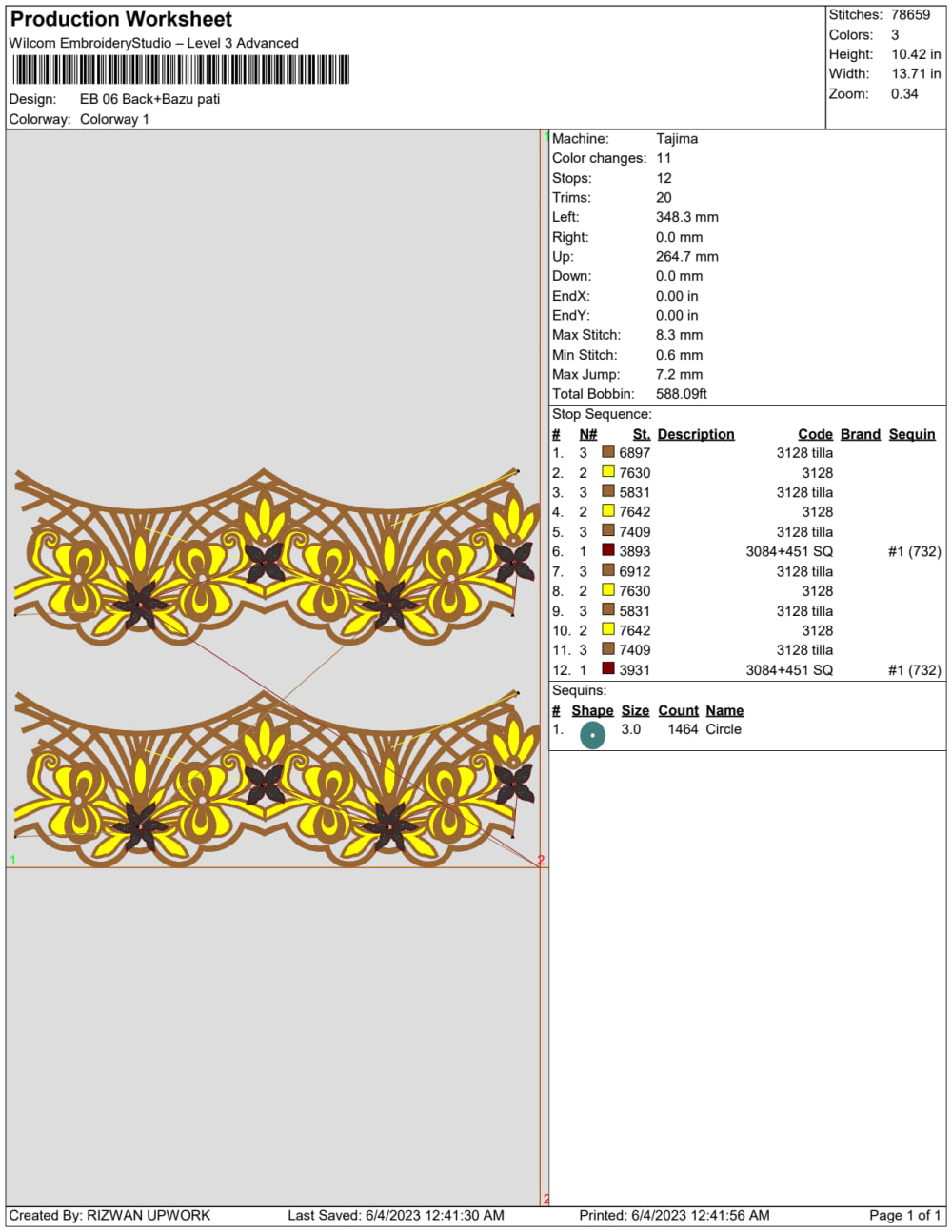 Wilcom Tutorial#LESSON #09#dissolving embroidery paper and