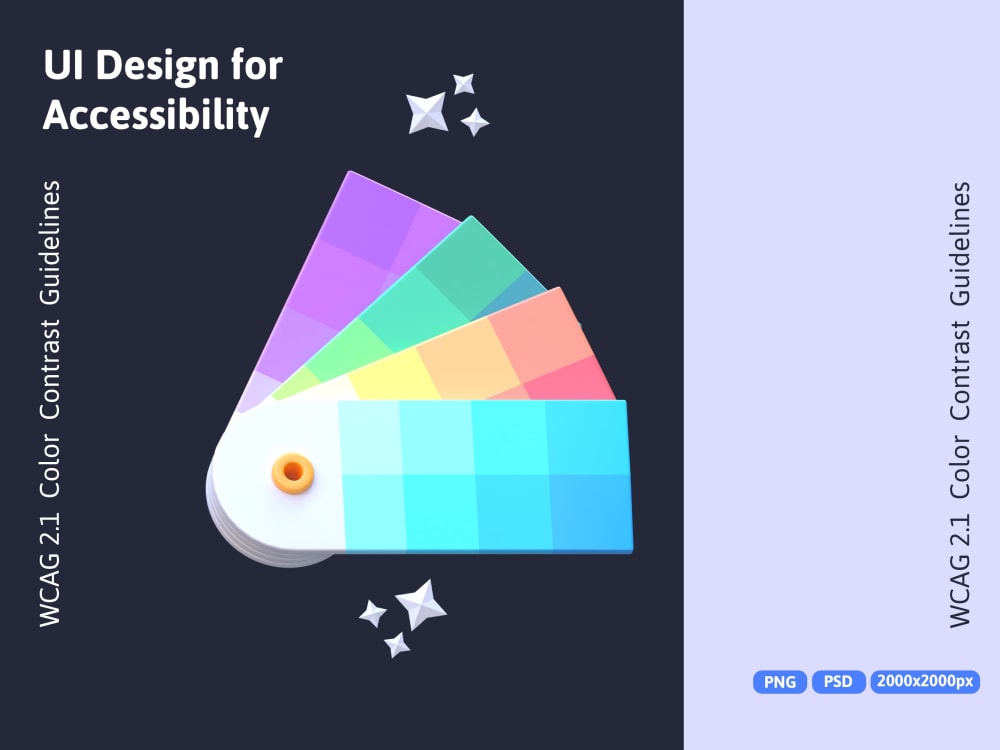 UI & UX design for Website/Mobile following WCAG Color Contrast ...