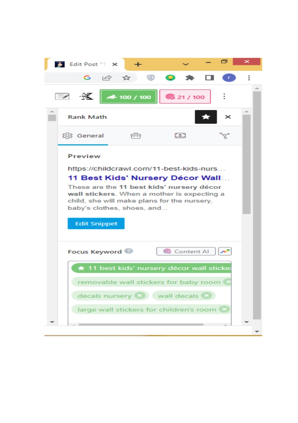Rank Math on-page SEO your website to achieve first-page Google