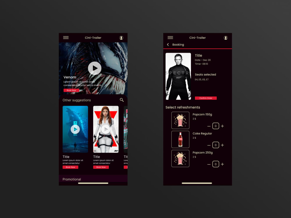 A professional mobile app UI/UX design. | Upwork
