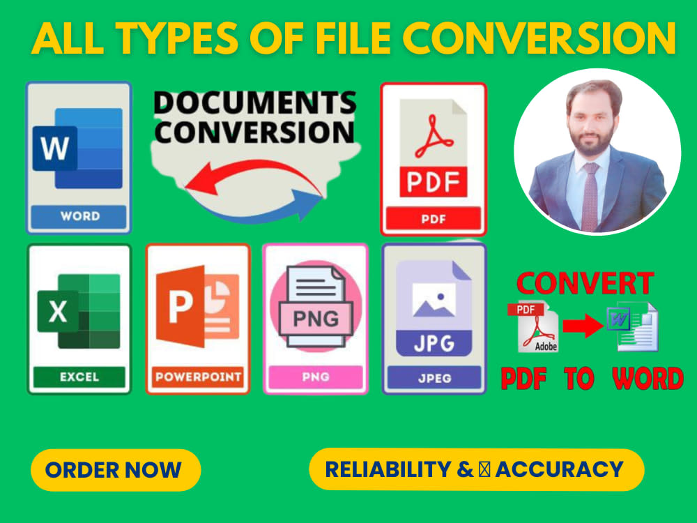 Convert PDF To Word/Excel and PPT Formate , Data Entry Specialist Upwork