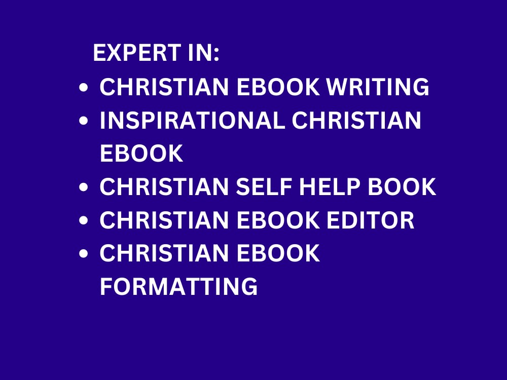 Your Inspirational Christian ebook, Christian self-help eBook ...