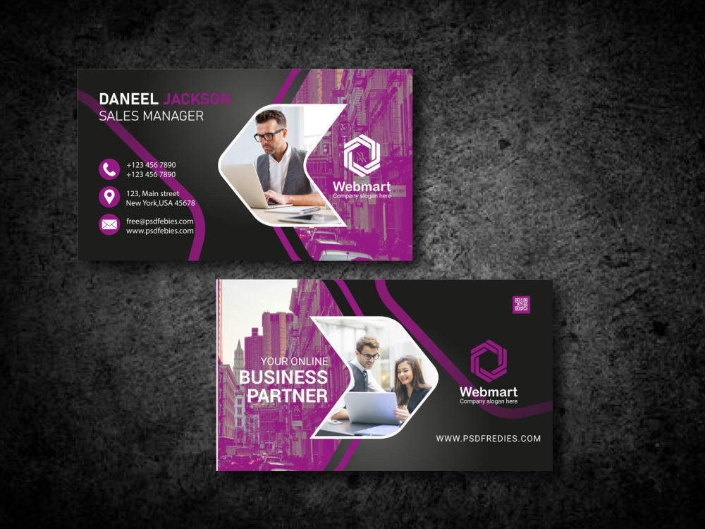 Business card which will provide your and your brand information Upwork