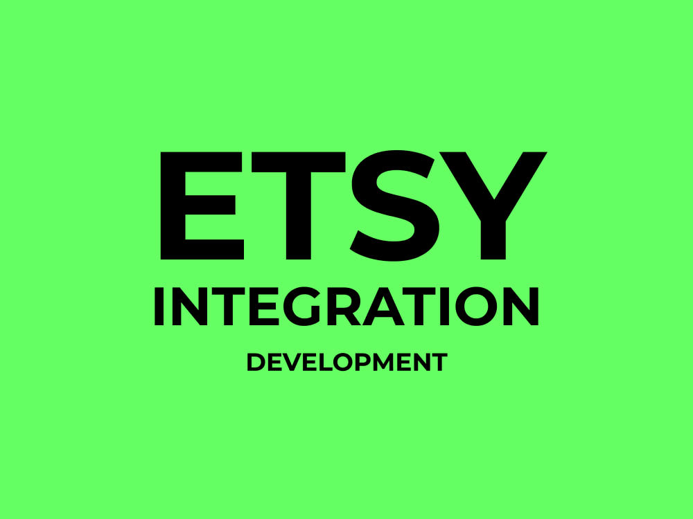 Etsy integration with your website Upwork