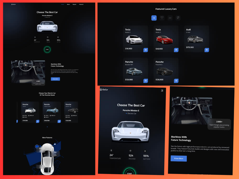 XD, PSD, AI, Figma, and Sketch convert to HTML/CSS and React.js Website ...