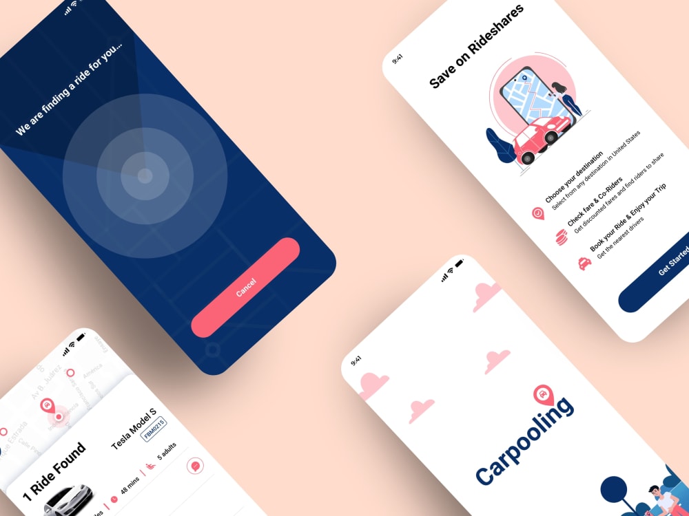 A full app design with excellent UI/UX from a highly experienced ...