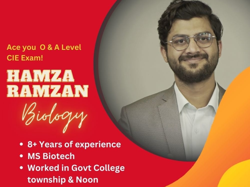 Best Biology Tutor with 8 years of Teaching Experience Upwork