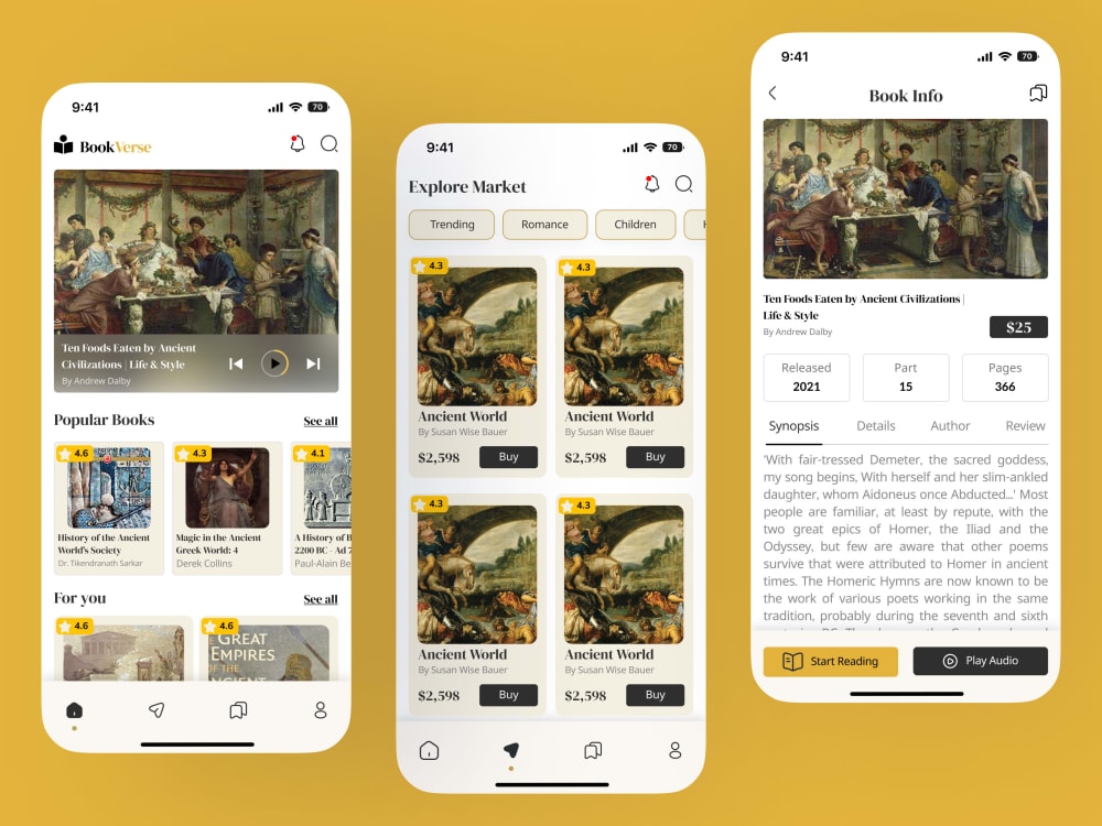 Stunning UI designs for your app | Upwork