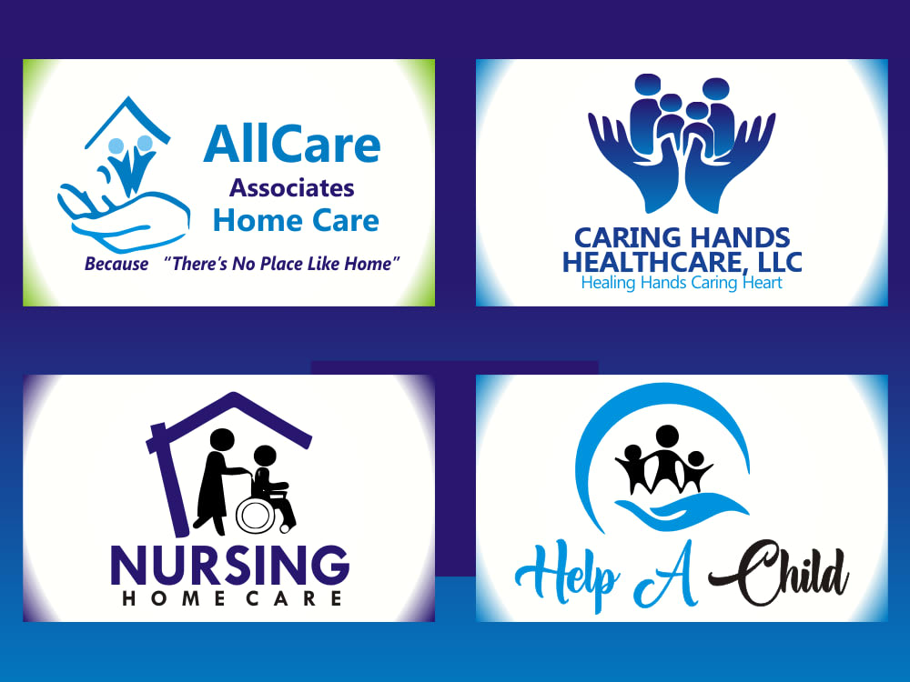 Child Care Nursing Mother Logo Design