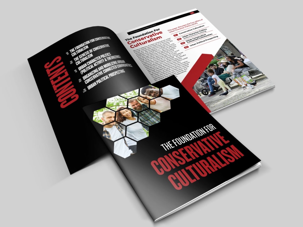 Professional and Modern Product Catalog Magazine Boucher design