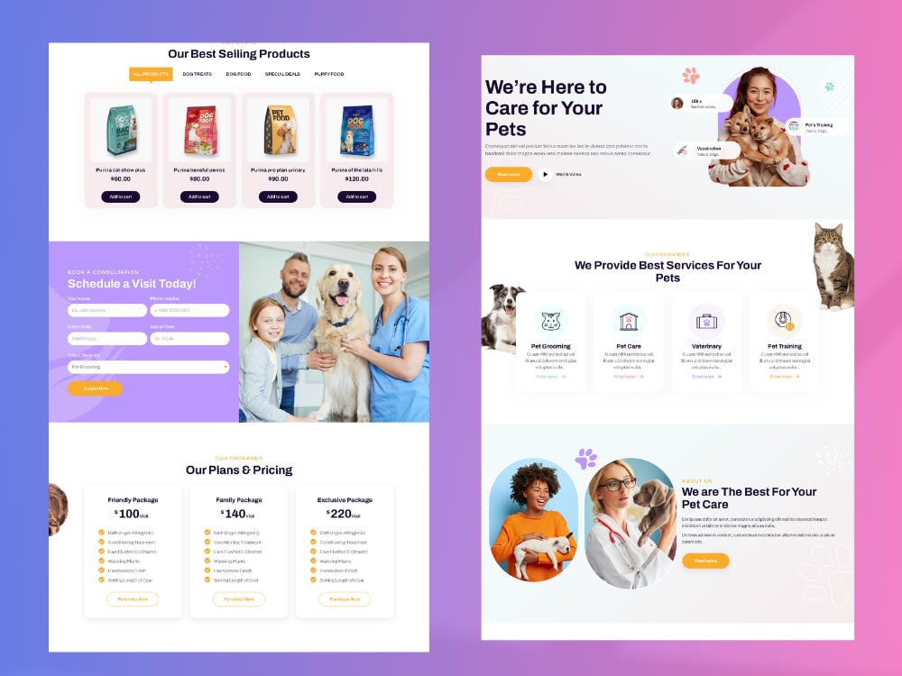 Modern Educational Landing Page Design Concept for Clarity and ...