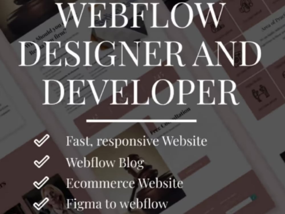 Modern Responsive Webflow website design and development | Figma to ...