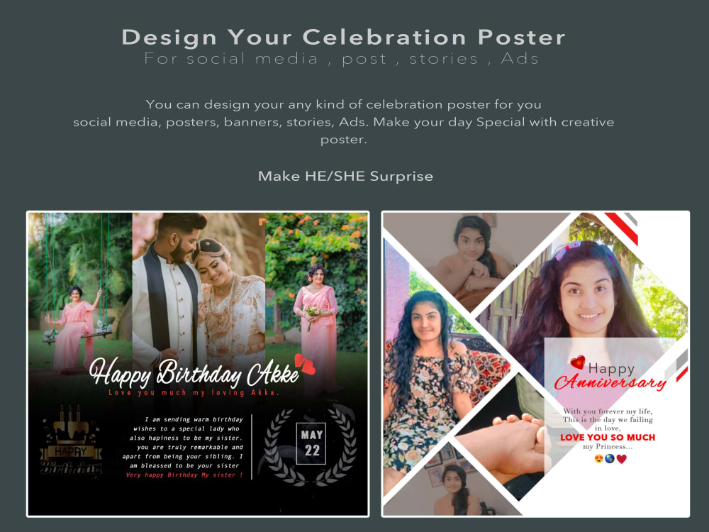 EyeCatchy Flyer, Poster, or Banner for your Celebrations Upwork