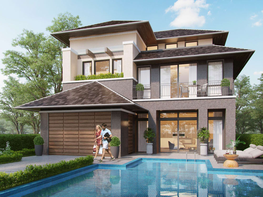 3D architectural rendering image | Upwork