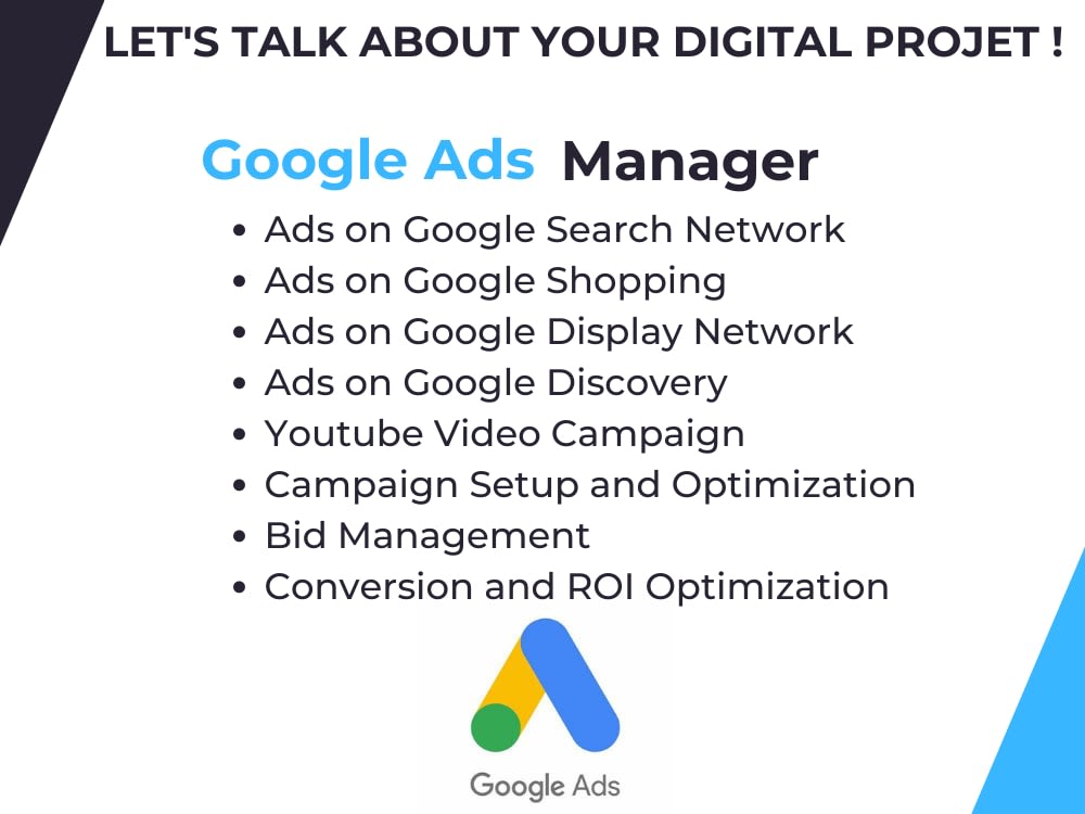 Ads on Google PPC Ads manager, Google ads management | Upwork