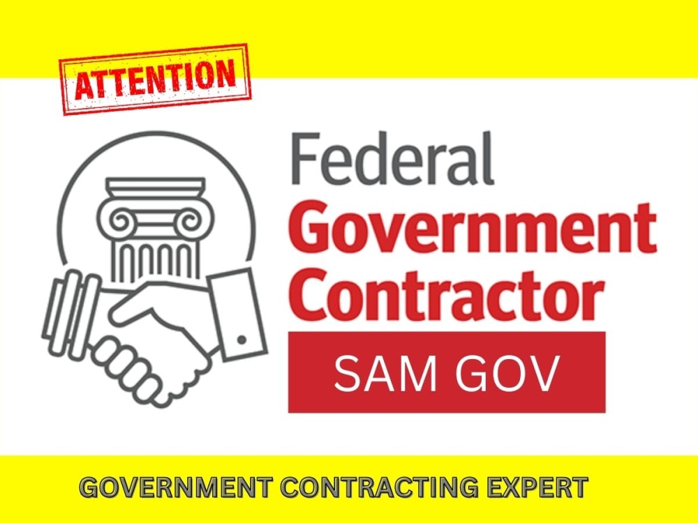 CAGE code and SAM profile for government contract Upwork