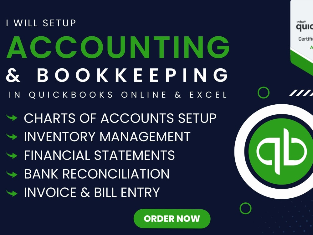 Accounting and Bookkeeping in QuickBooks Online Upwork