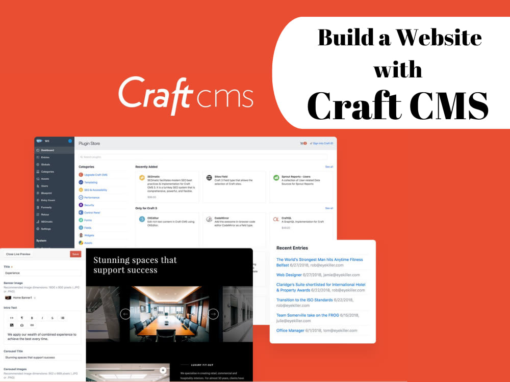 A Professional Craft CMS website | Craft CMS | Upwork