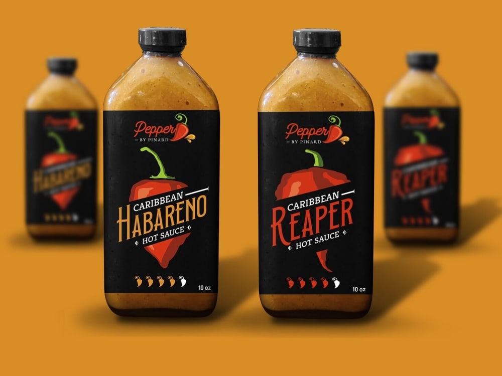 An awesome sauce bottle label design Upwork