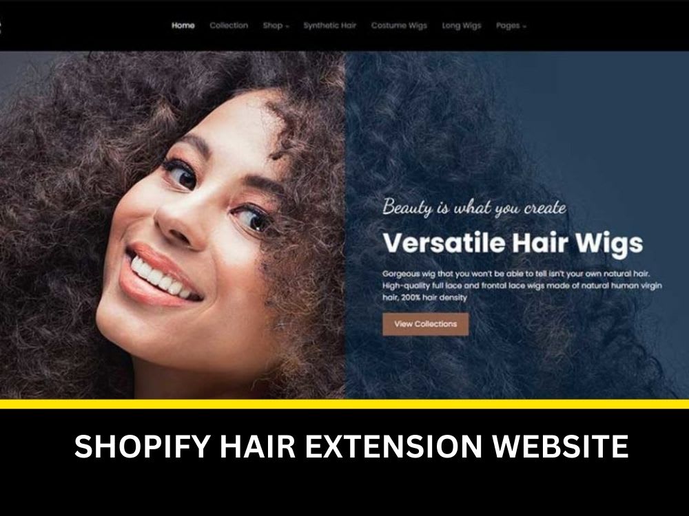 AN AMAZING HAIR EXTENSION WEBSITE Upwork