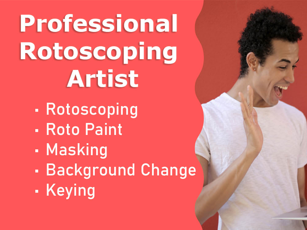 Professional rotoscoping, keying, masking and roto paint Upwork