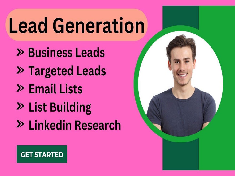 Do Linkedin Lead Generation Specialist web scraping B2B Lead Generation Upwork